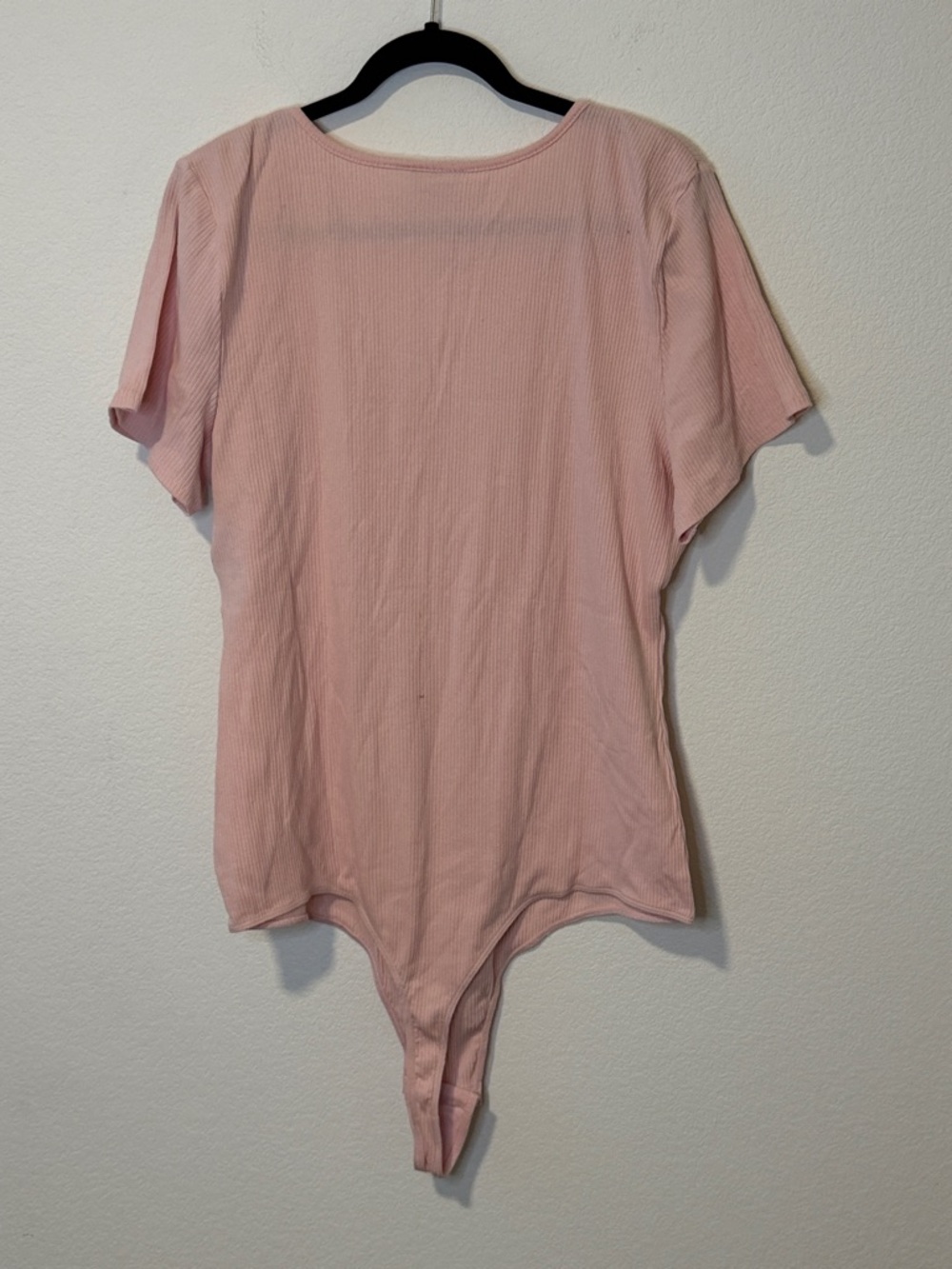 Women’s Ribbed Square-Neck Bodysuit - Picture 3 of 5